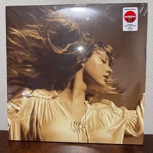 Taylor Swift Fearless Taylors Version Red Vinyl 3LP LIMITED EDITION